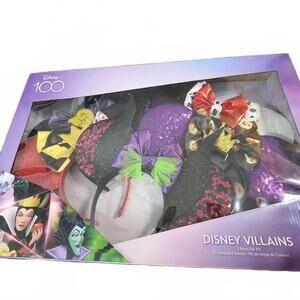 Disney Villains Ears Set - 100th Anniversary Collection